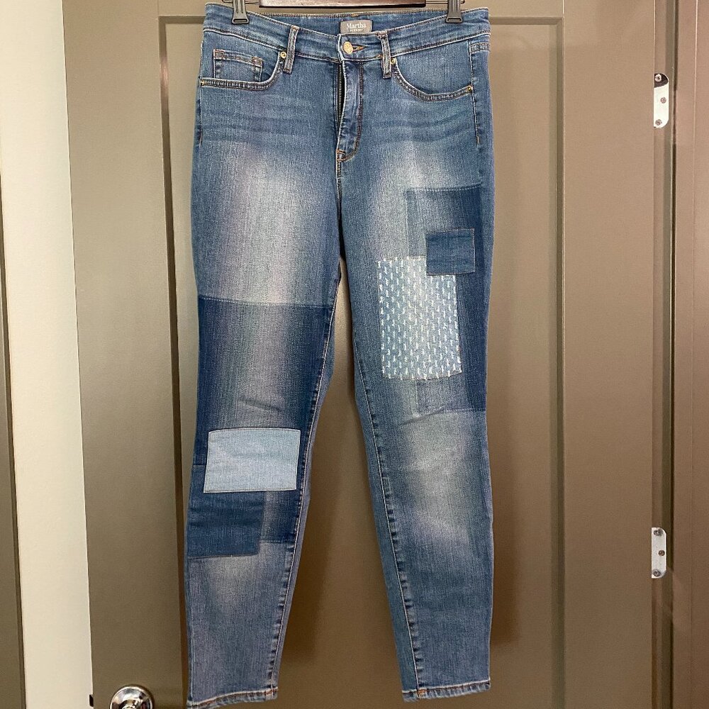Martha Stewart Patchwork Jeans